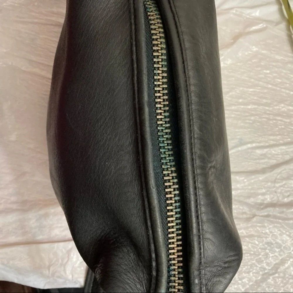 Coach Bucket Duffle Helen Legacy Feed Vintage 9953 Black Leather Bag